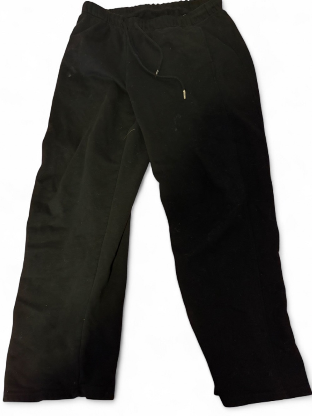 Garage Black Drawstring Jogger Sweatpants
